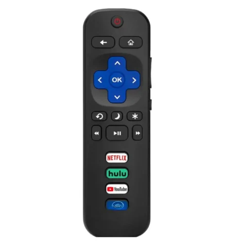 Remote Control Compatible for Hisense-TCL-Onn-Sharp-Roku TV Remote Replacement, with Buttons for Netflix, Disney, Hulu, VUDU