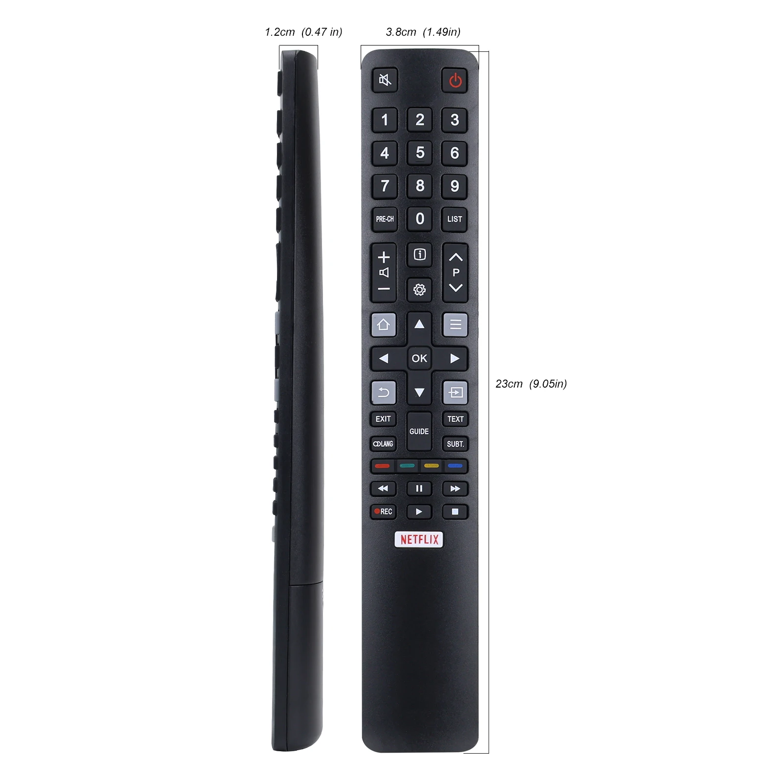 RC802N Universal Remote Control Smart TV Replacer For TCL 4K UHD LCD /LED Smart TCLTV U43P6046/U55C7006/U49P6046/U65P6046 - Imagen 4