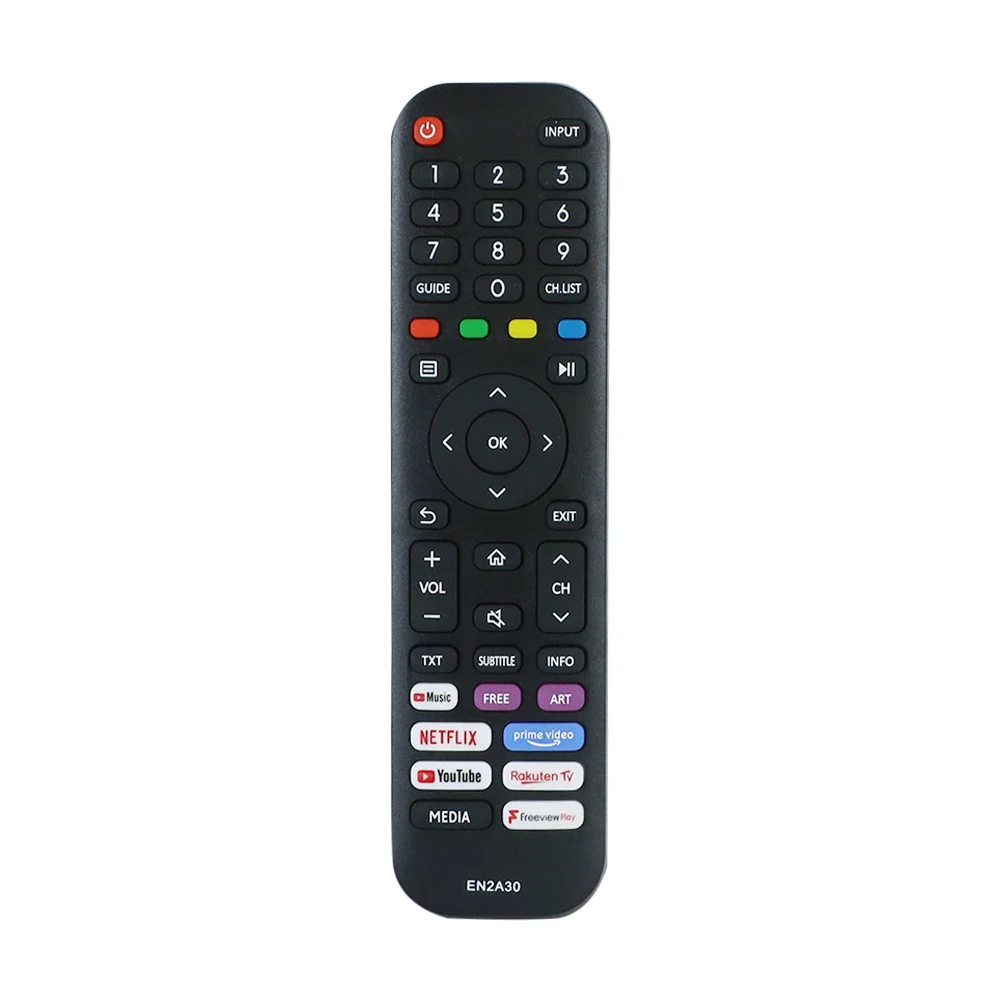 EN2A30 Replaced Remote Control for VU Hisense Smart 4K UHD TV EN2N30H EN2Q30H EN2B30H EN2G30H 55A7300F 55A7500F EN2P30H EN2K30P