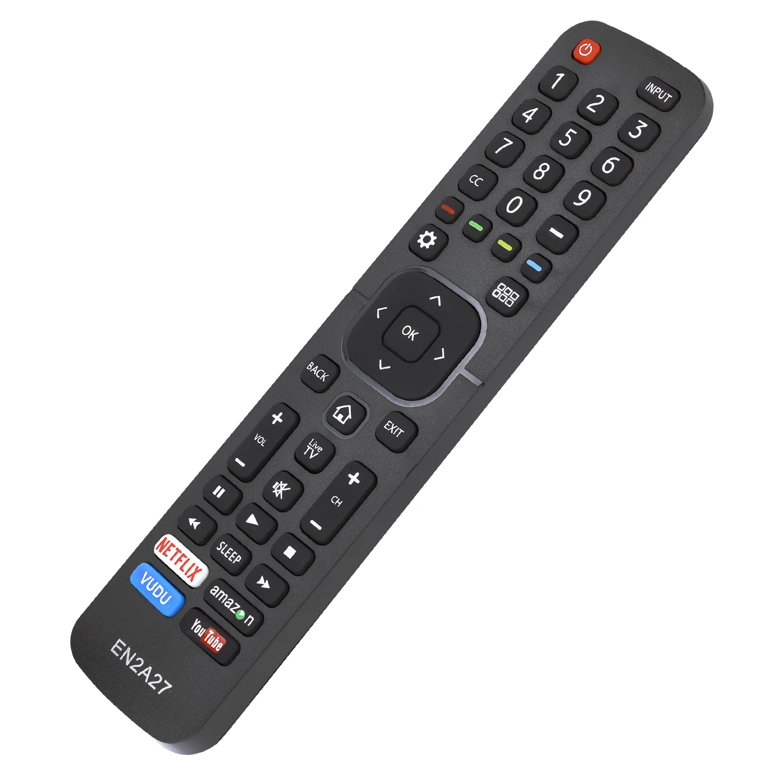 Universal for Hisense-TV-Remote, EN2A27 Remote Compatible with All Hisense 4K LED HD UHD Smart TVs - Imagen 4