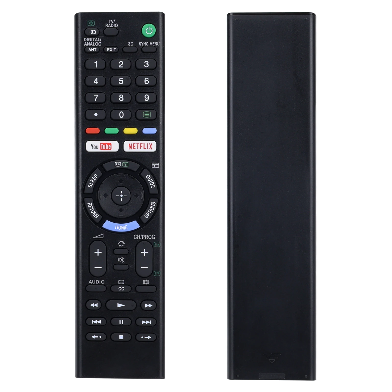 New Remote Control RMT-TX300P for Sony 4K HDR Ultra HD Smart TV with YouTube Netflix Buttons KD-43X7000E KD-43X7000F