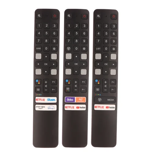 1 Piece DIY Accessories For TCL Android 4K LED Smart TV Bluetooth Voice Remote Control RC901V FAR1 FMR1 FMR8