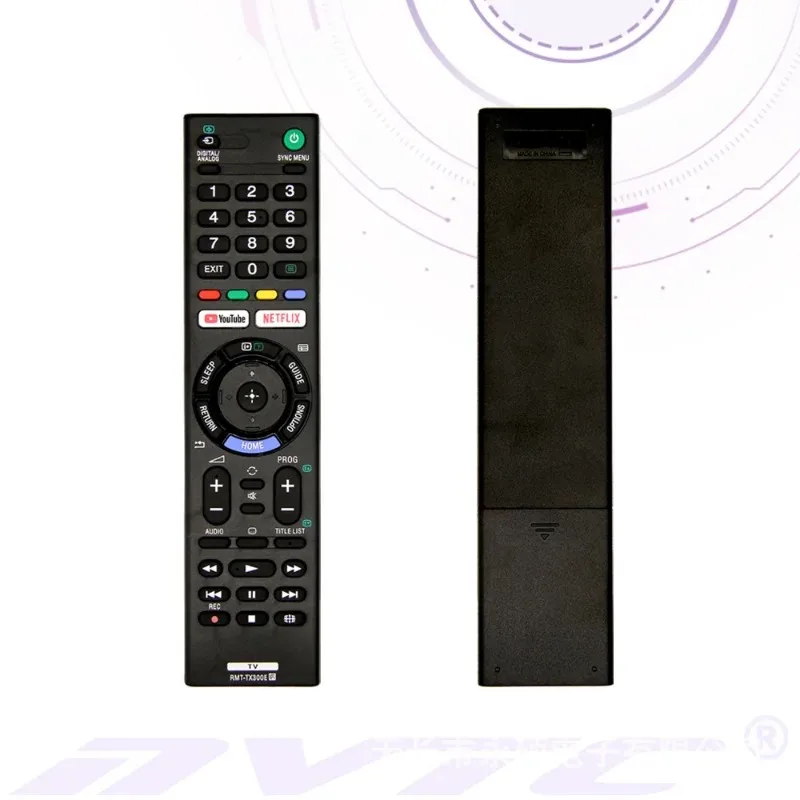 RMT-TX300P Remote Control For Sony 4K HDR Ultra HD Smart TV RMT-TX300B RMT-TX300U YOUTUBE/NETFLIX KD-43X7000E Replace Controller - Imagen 3