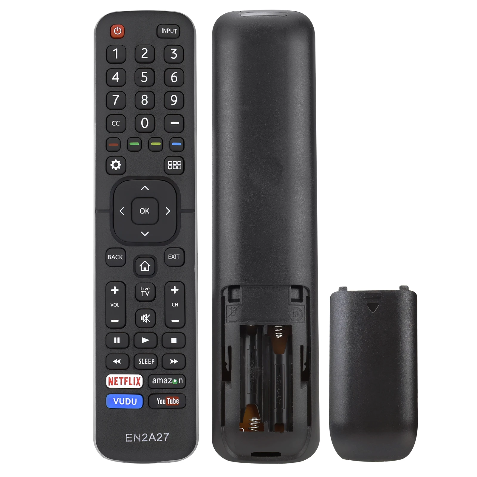 Universal for Hisense-TV-Remote, EN2A27 Remote Compatible with All Hisense 4K LED HD UHD Smart TVs - Imagen 3