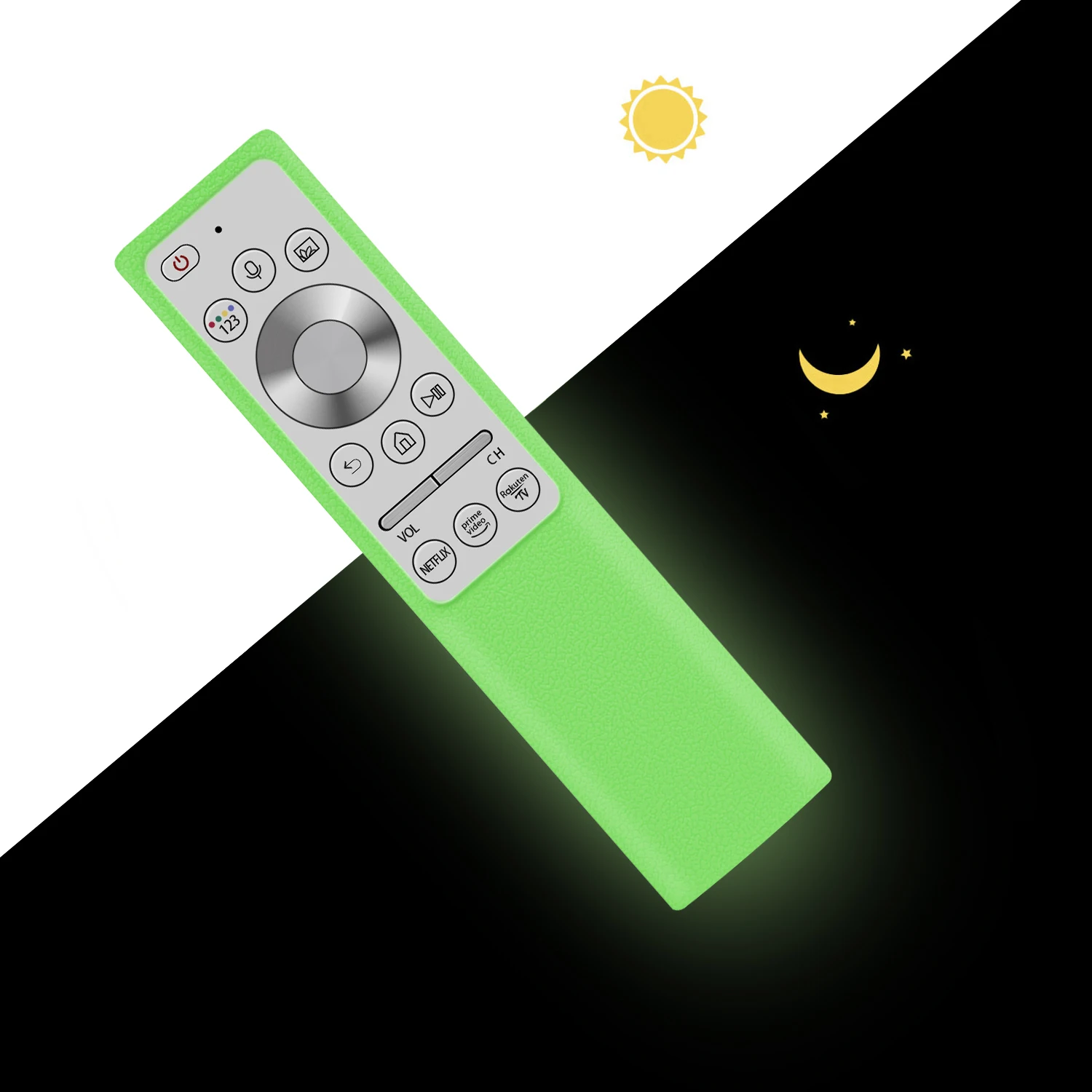 Silicone Cover for Samsung QLED TV Smart Remote Control Case BN59-01311G BN59-01311B TM1990C BN59-01311H BN-5901363A BN59-01328A - Imagen 5