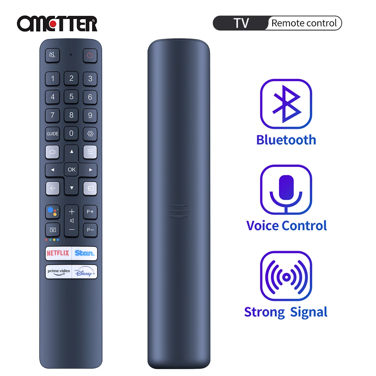 New RC901V FAR1 Voice Remote Control For TCL Android LED 4K Smart TV C725 C727 C735 C825 P725 Series - Imagen 2