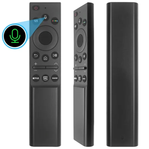 BN59-01363L Voice Remote Control Use For Samsung Smart QLED Series TV UN50AU8000FXZA Remoto with WWW Netflix Button